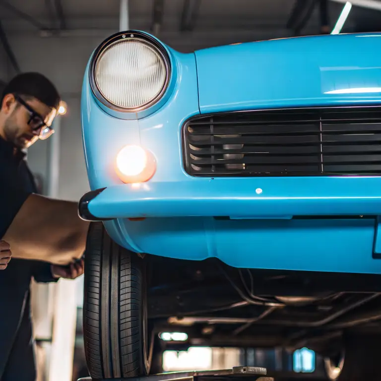 Bild eines Oldtimers, zur veranschaulichung eines Wertgutachtens