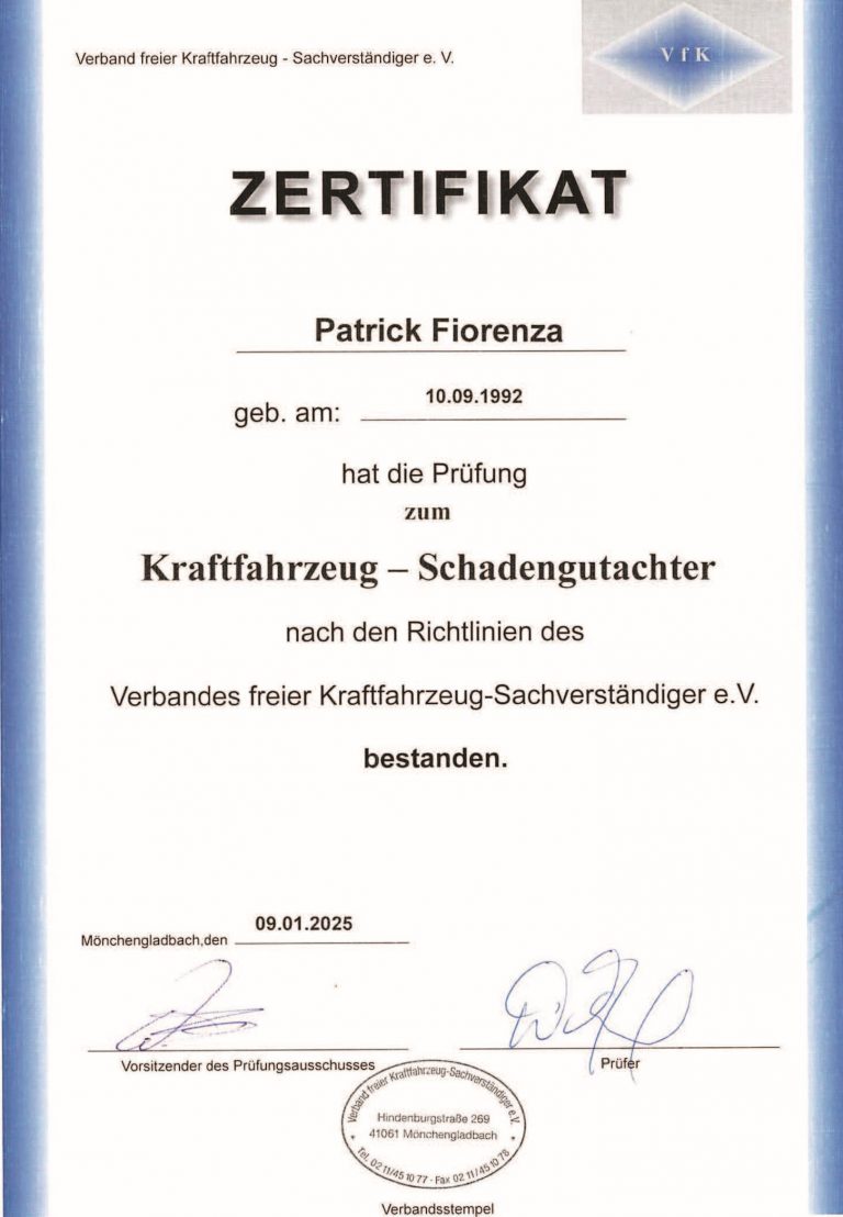 VfK-Schadengutachter